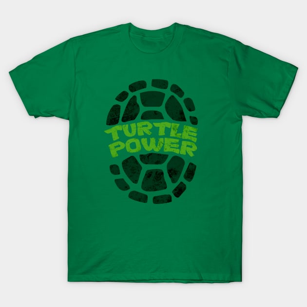 Turtle Power Shell T-Shirt by nataliawinyoto